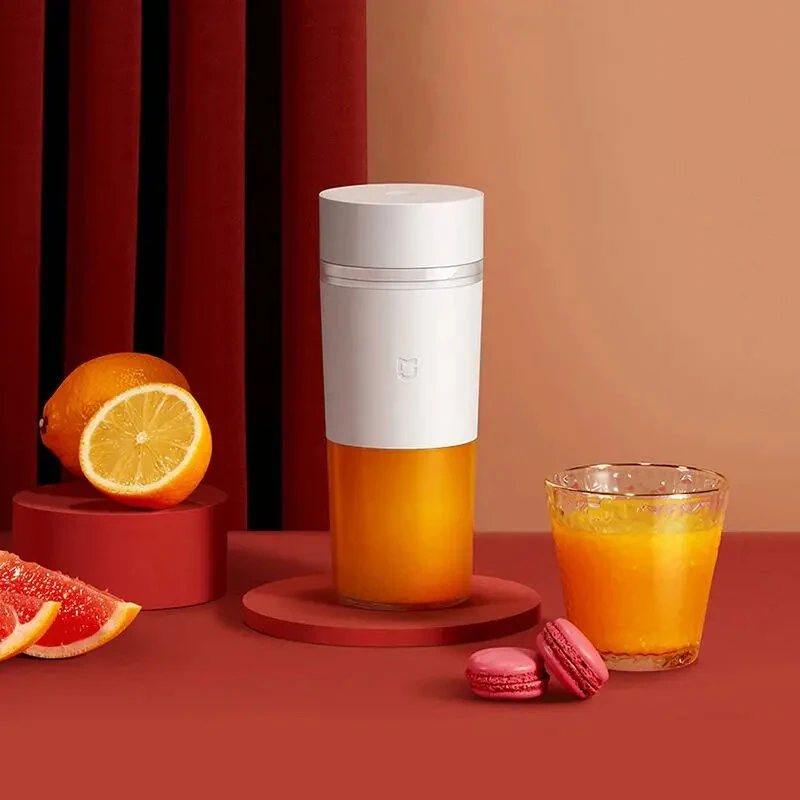 (image for) Mijia 300ML Portable Juicer Juice Cup Electric Mini Blender Mixer Fruit Vegetable Fast Juicing Kitchen Food Processor Home Travel Fitness