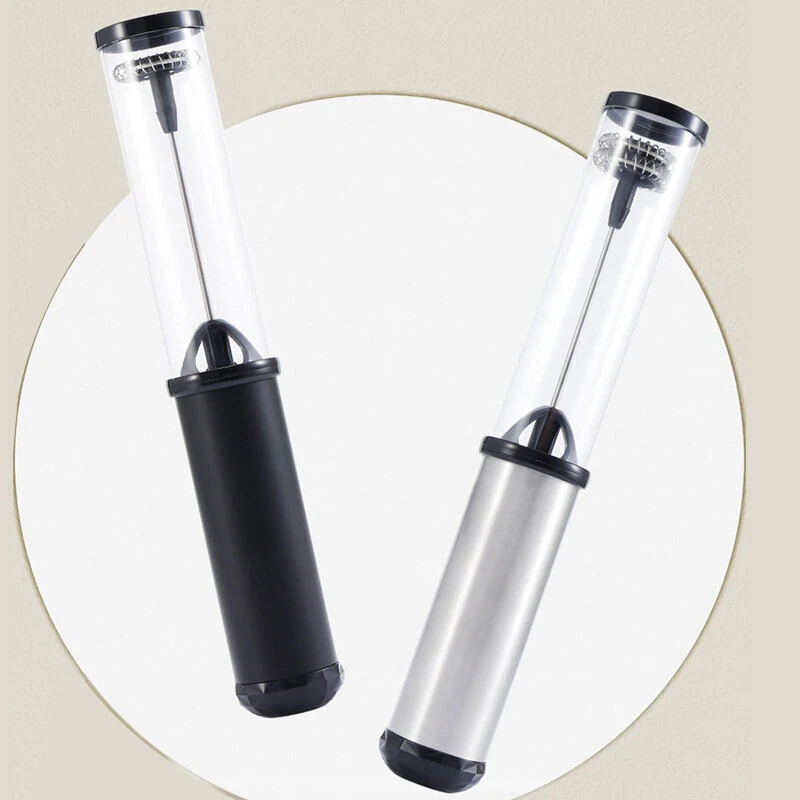 (image for) Portable Electric Milk Frother USB Rechargeable Egg Beater Matcha Frother Coffee Cappuccino, Latte, Protein Powder, Matcha Mixer